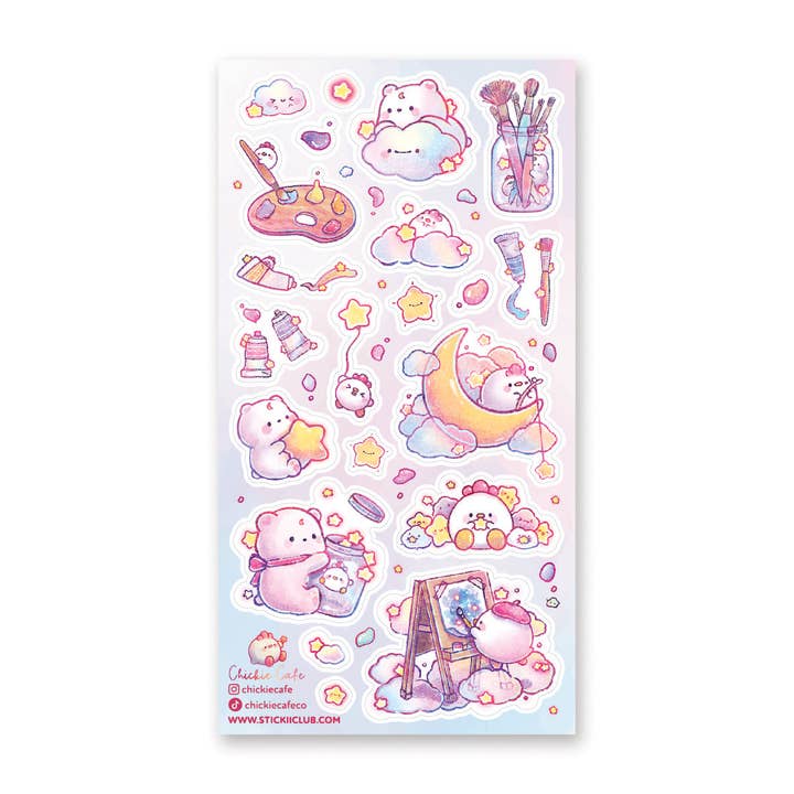 STARLIGHT STUDIO STICKER SHEET