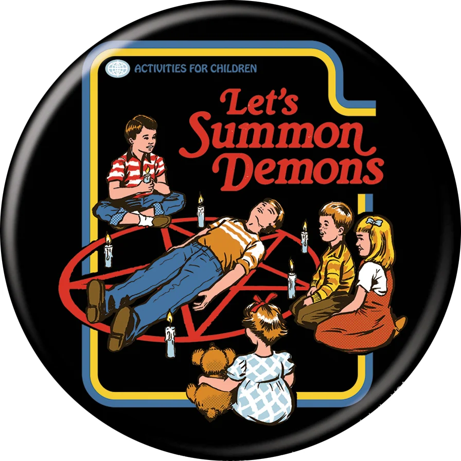STEVEN RHODES CLASSIC 3 INCH BUTTON - Image 2