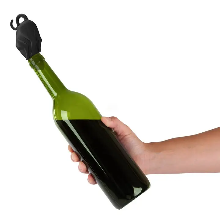 STOP KITTY BLACK CAT BOTTLE STOPPER - Image 2