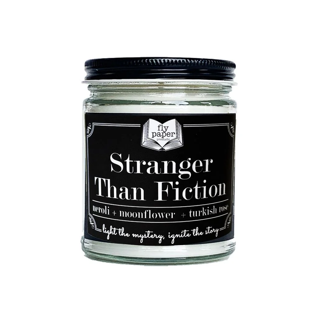 STRANGER THAN FICTION JAR CANDLE - Image 2