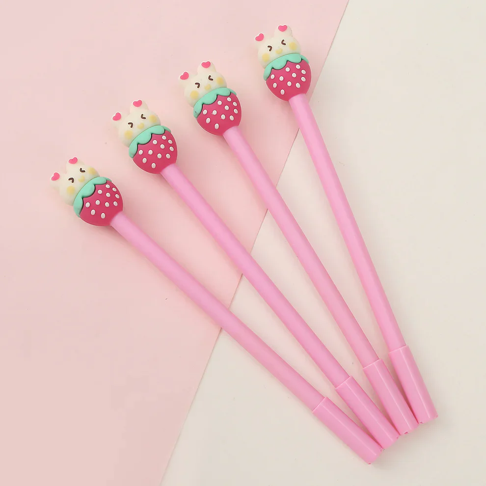STRAWBERRY RABBIT GEL PEN
