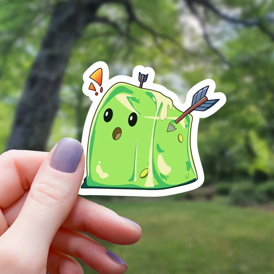 SURPRISE CUBE TABLETOP RPG MONSTER STICKER