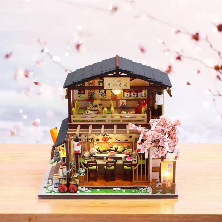 SUSHI HOUSE: DIY MINIATURE HOUSE KIT - Image 2