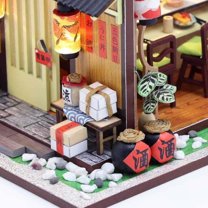 SUSHI HOUSE: DIY MINIATURE HOUSE KIT - Image 4