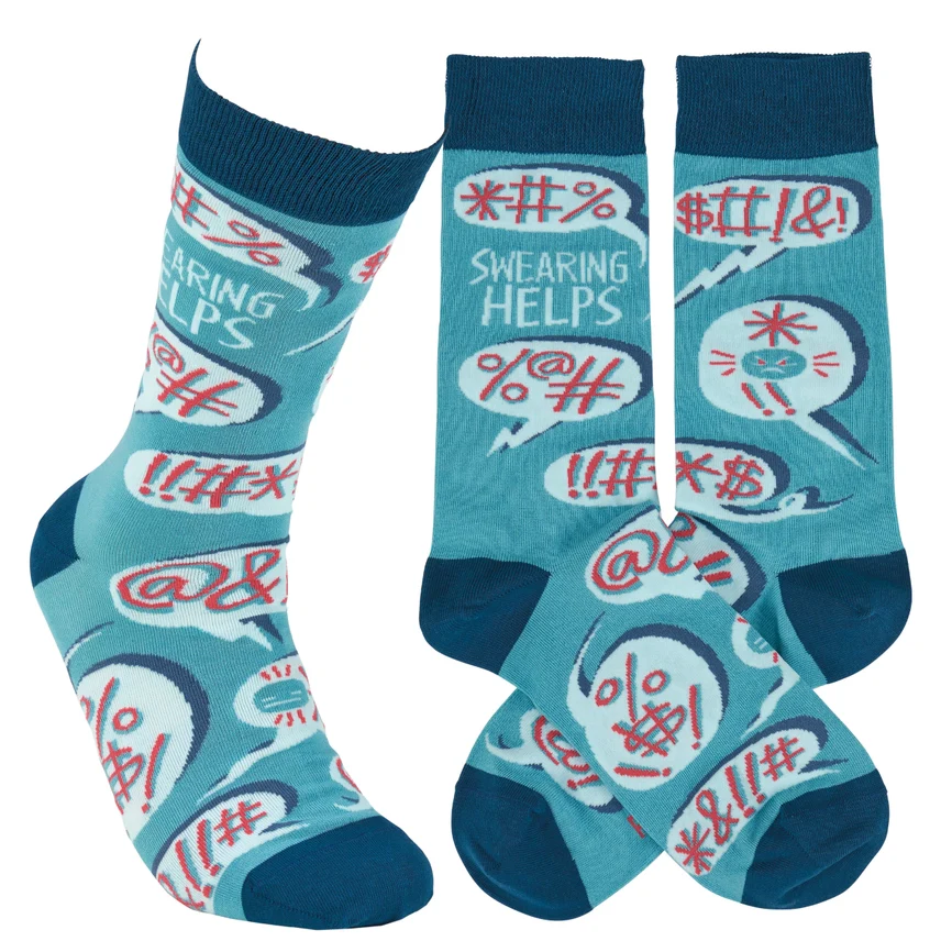 SWEARING HELPS SOCKS