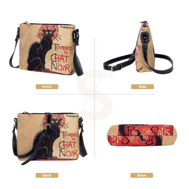 TAPESTRY TOURNEE DU CHAT NOIR CROSS BODY BAG - Image 3