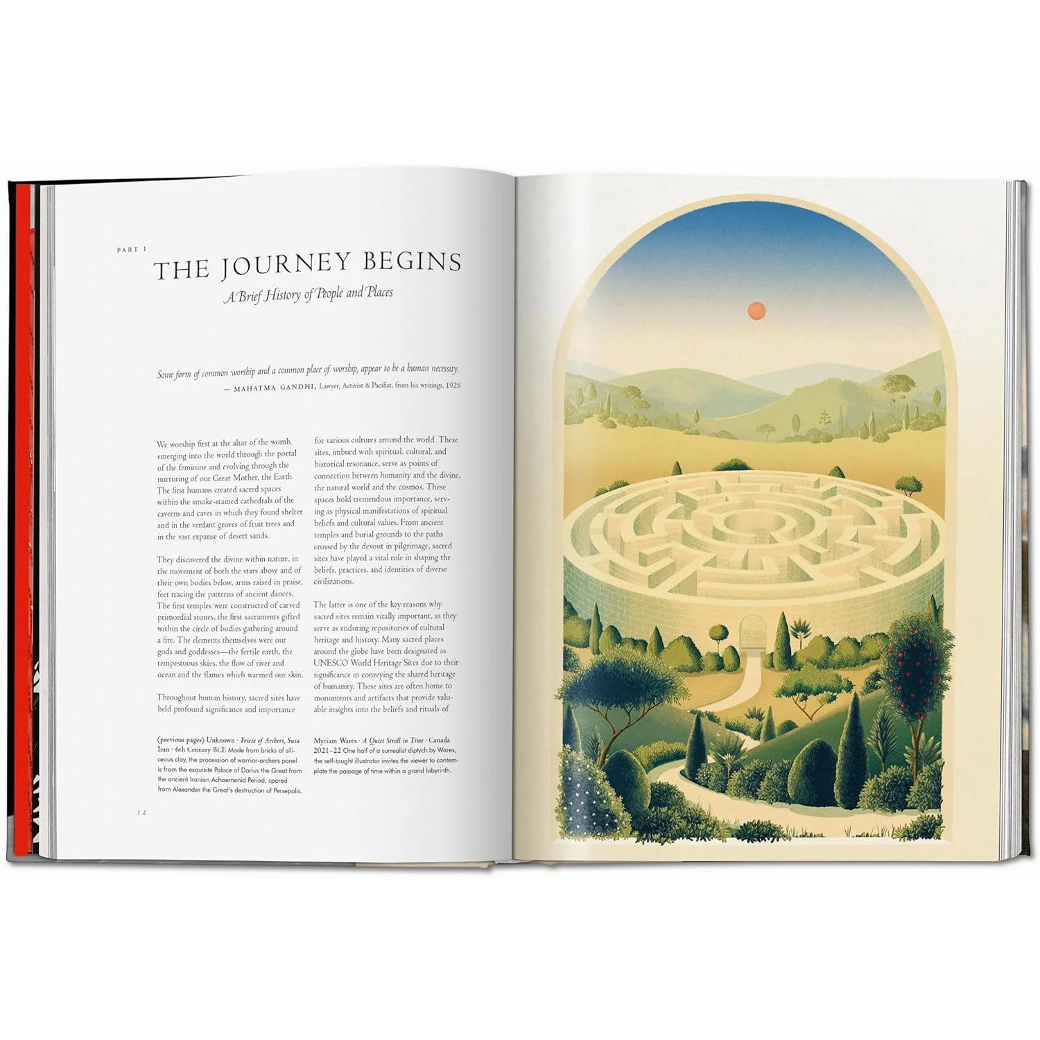 TASCHEN LIBRARY OF ESOTERICA: SACRED SITES BY JESSICA HUNDLEY - Image 2
