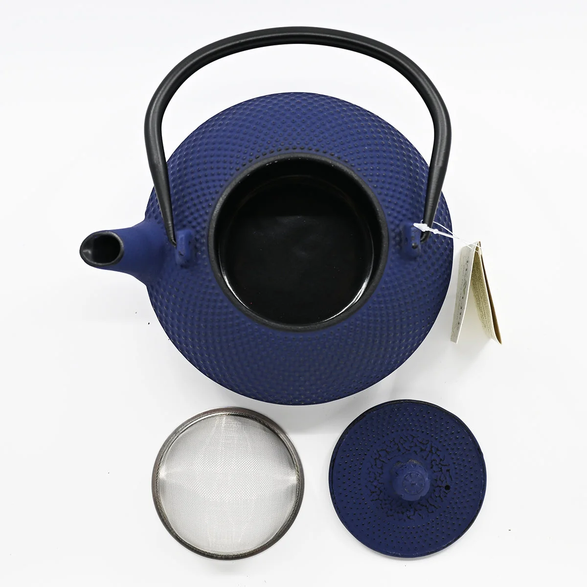 TETSUBIN TEAPOT (BLUE HOBNAIL) - Image 3