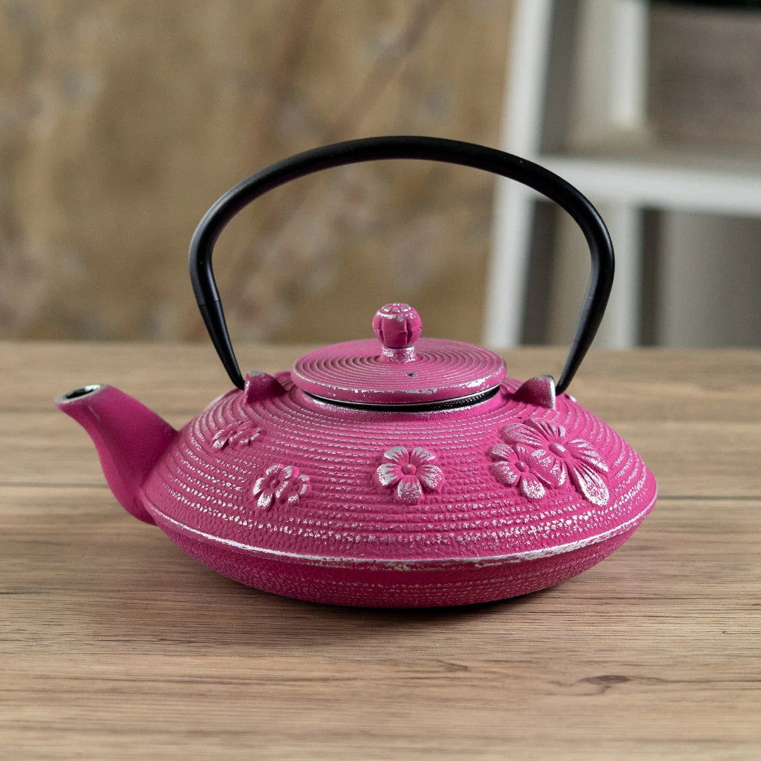TETSUBIN TEAPOT (PINK CHERY BLOSSOMS)