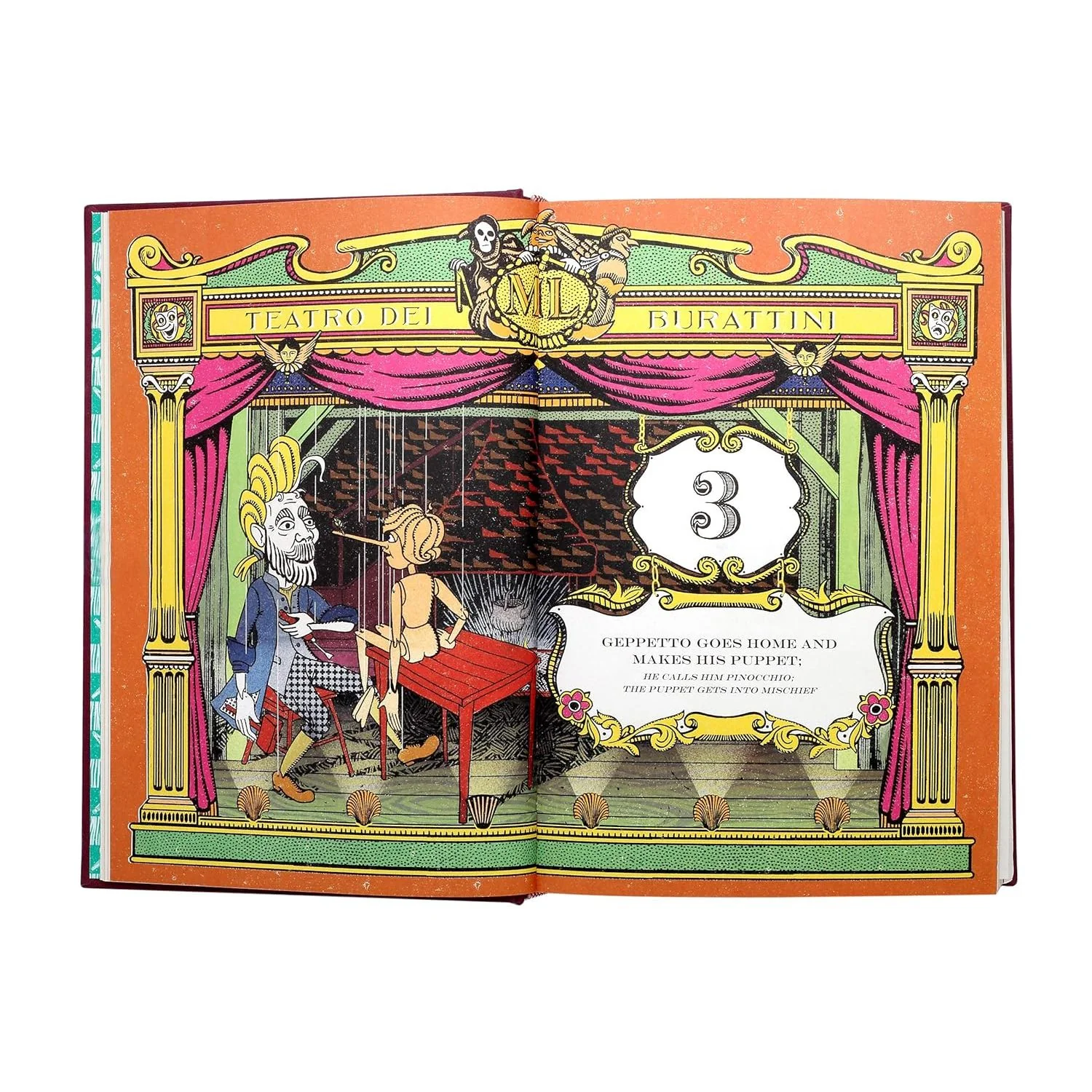 THE ADVENTURES OF PINOCCHIO BY CARLO COLLODI AND ILLUSTRATED BY MINALIMA - Image 2
