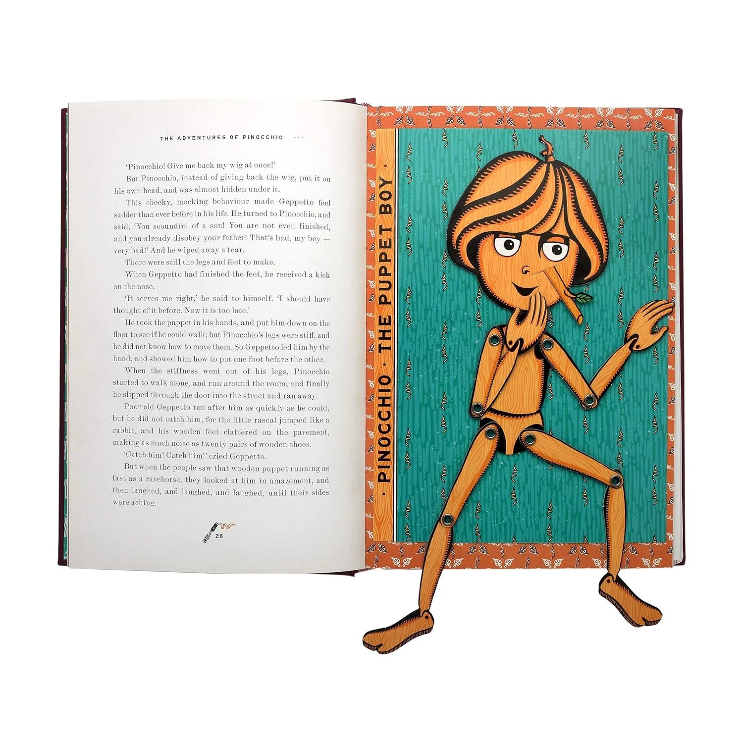 THE ADVENTURES OF PINOCCHIO BY CARLO COLLODI AND ILLUSTRATED BY MINALIMA - Image 3