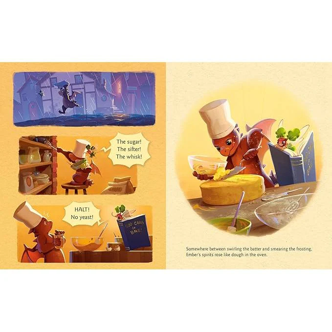 THE BAKERY DRAGON AND THE FAIRY CAKE BY DEVIN ELLE KURTZ - Image 3