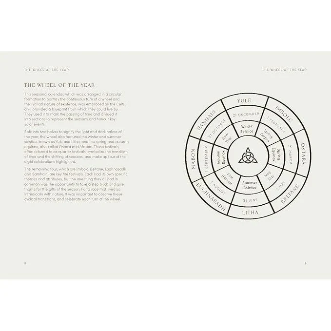 THE CELTIC YEAR: FOLKLORE, MYTHS AND MAGIC BY ALISON DAVIES - Image 3