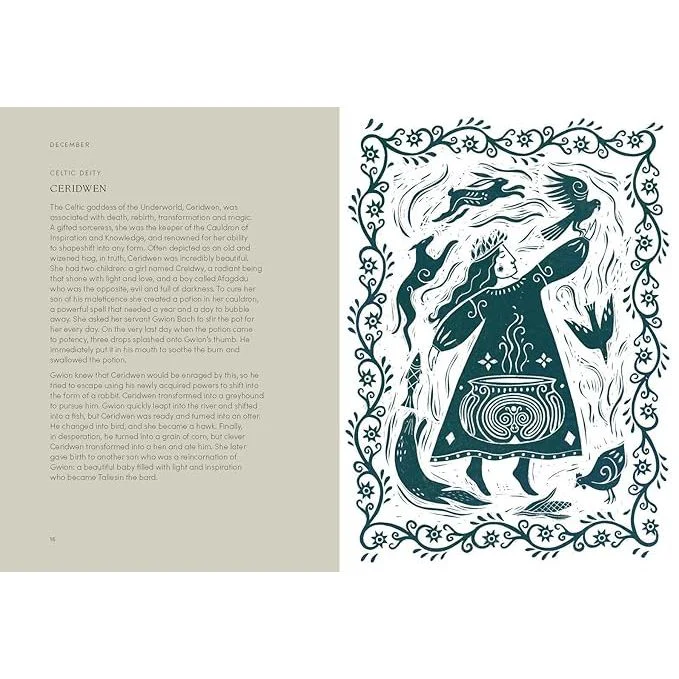 THE CELTIC YEAR: FOLKLORE, MYTHS AND MAGIC BY ALISON DAVIES - Image 4