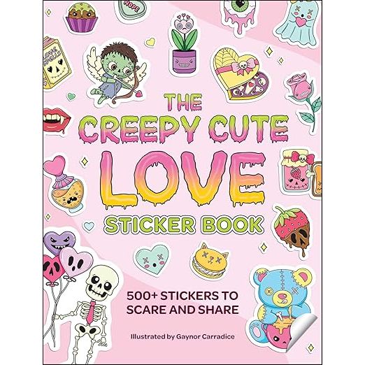THE CREEPY CUTE LOVE STICKER BOOK