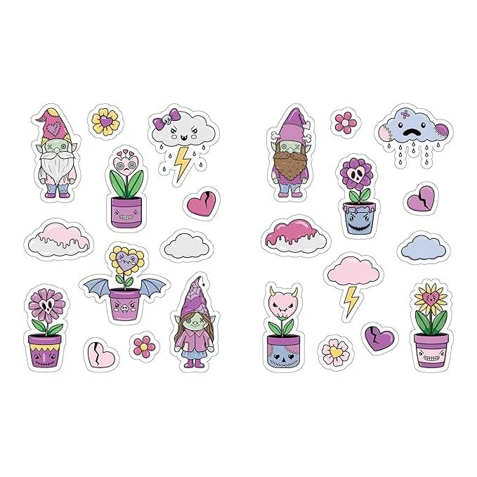 THE CREEPY CUTE LOVE STICKER BOOK - Image 2