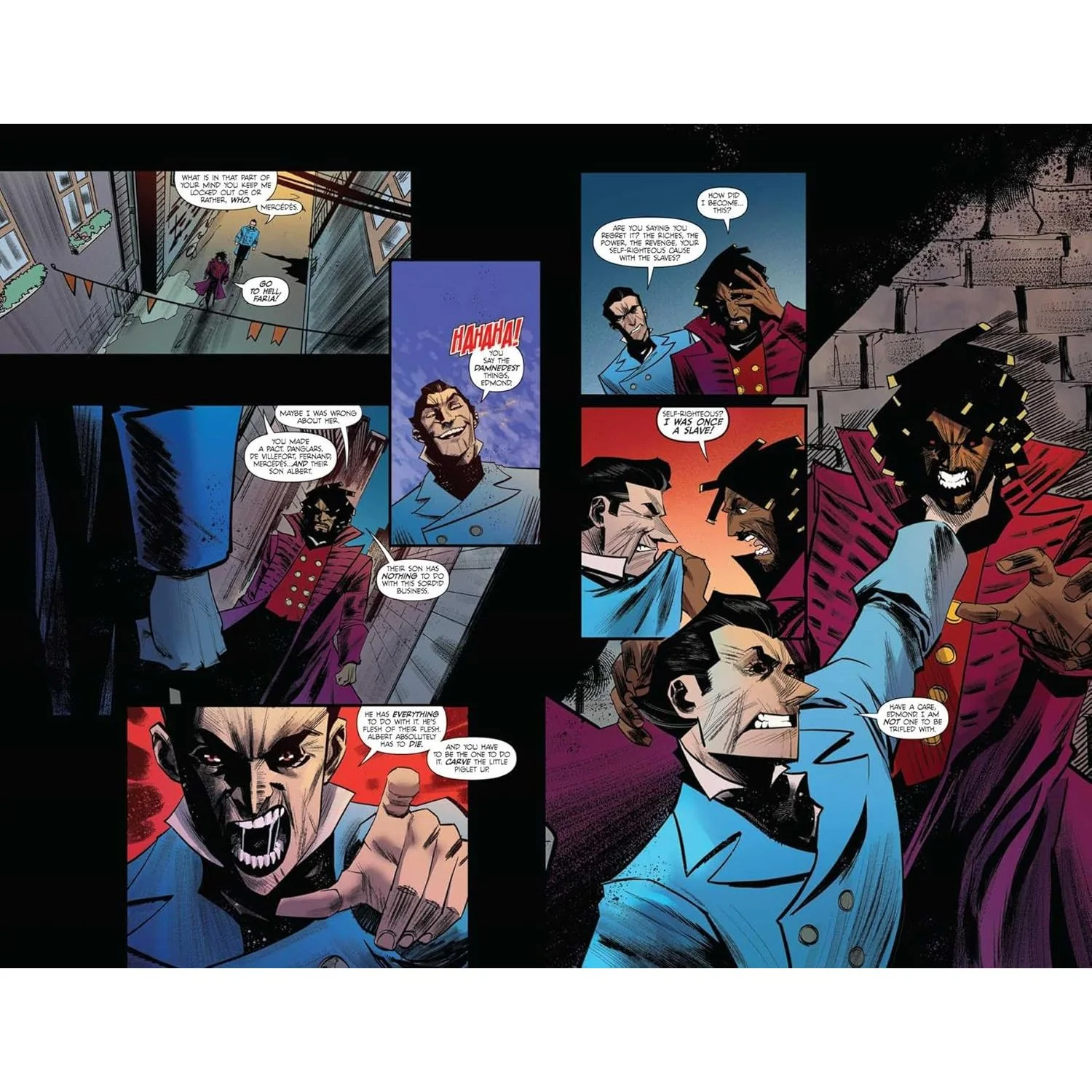 THE CURSE OF MONTE CRISTO: A REIMAGINING OF THE NOVEL BY ALEXANDRE DUMAS (GRAPHIC NOVEL) - Image 4