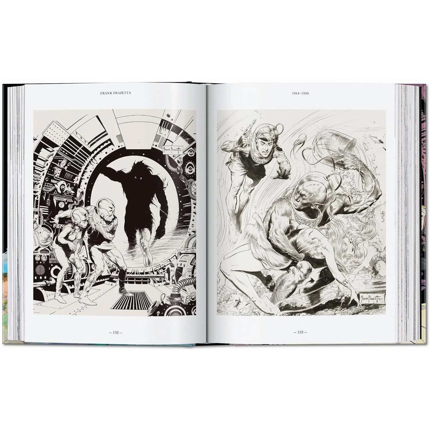 THE FANTASTIC WORLDS OF FRANK FRAZETTA BY TASCHEN - Image 2