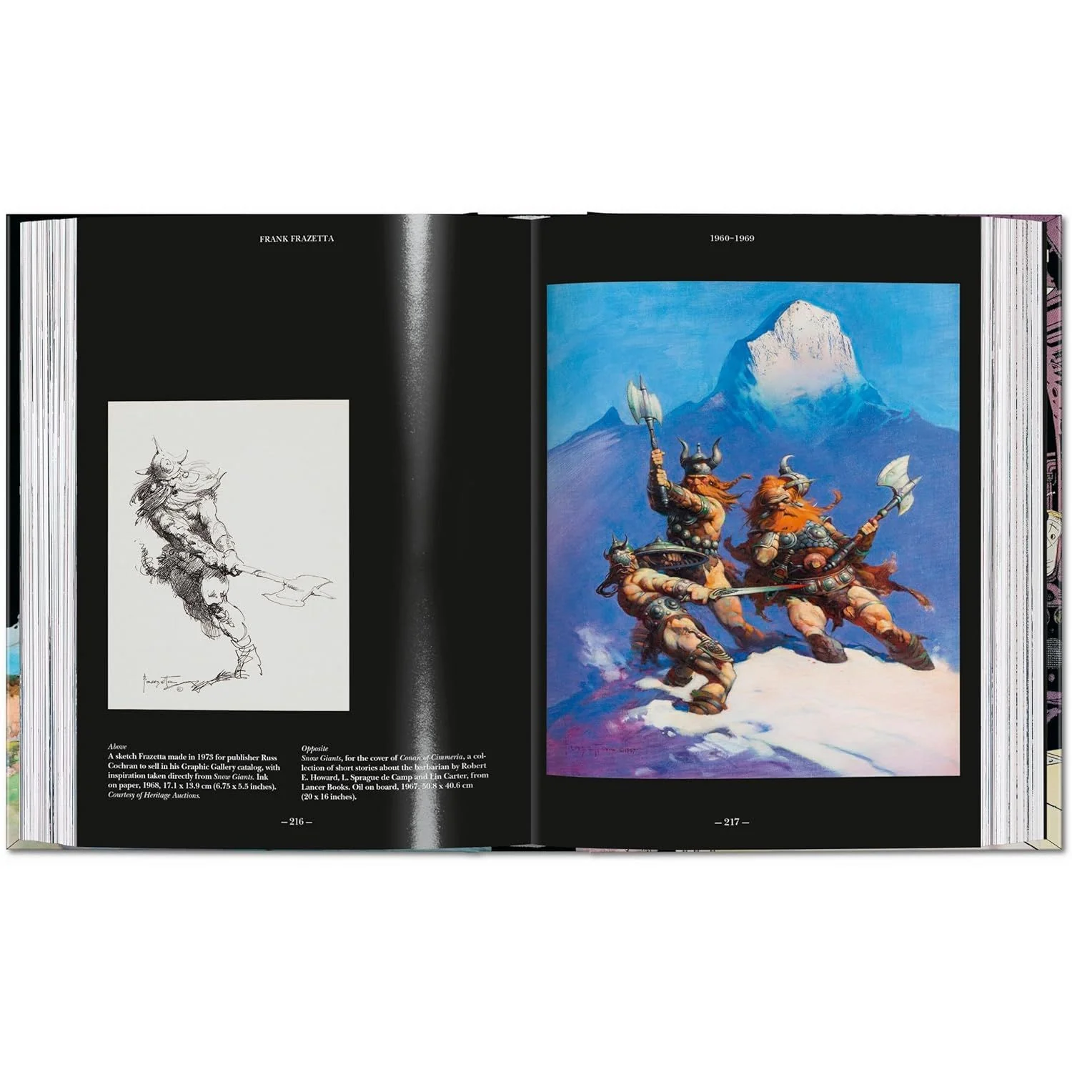 THE FANTASTIC WORLDS OF FRANK FRAZETTA BY TASCHEN - Image 3