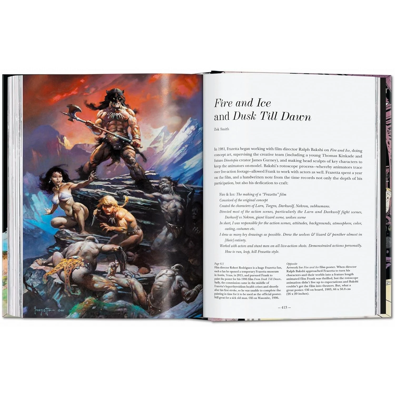 THE FANTASTIC WORLDS OF FRANK FRAZETTA BY TASCHEN - Image 5