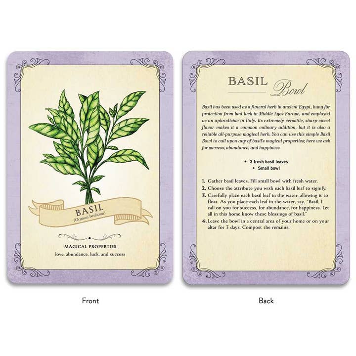 THE GREEN WITCH'S DECK OF MAGICAL HERBALISM - Image 2