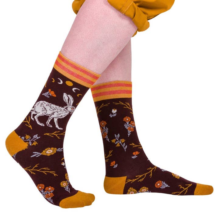 THE HARE CREW SOCKS BY FOOTCLOTHES - Image 4
