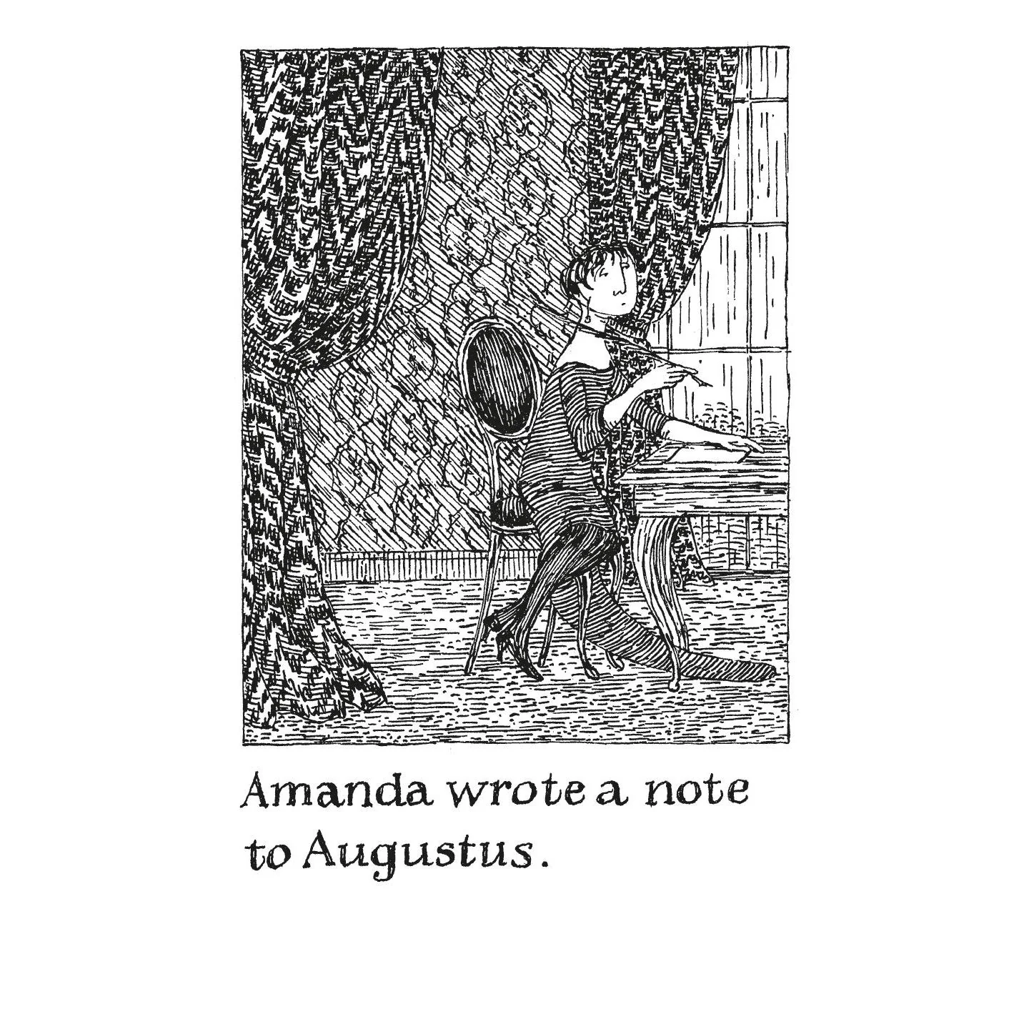 THE HELPLESS DOORKNOB (A SHUFFLED STORY) BY EDWARD GOREY - Image 2