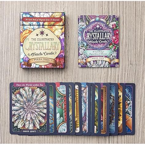 THE ILLUSTRATED CRYSTALLARY ORACLE CARDS BY MAIA TOLL - Image 3