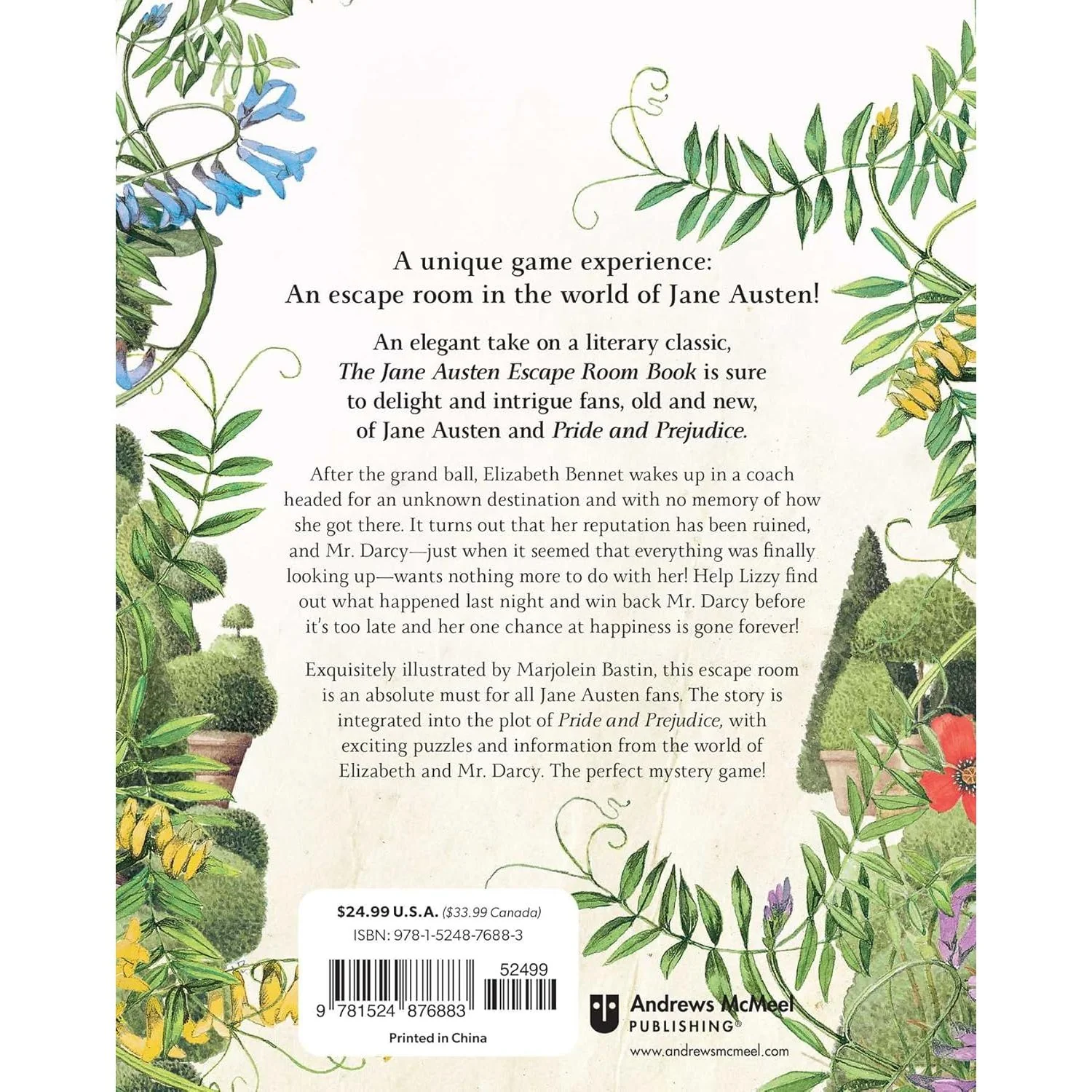 THE JANE AUSTEN ESCAPE ROOM BOOK: PRIDE AND PREJUDICE AND PUZZLES - Image 2