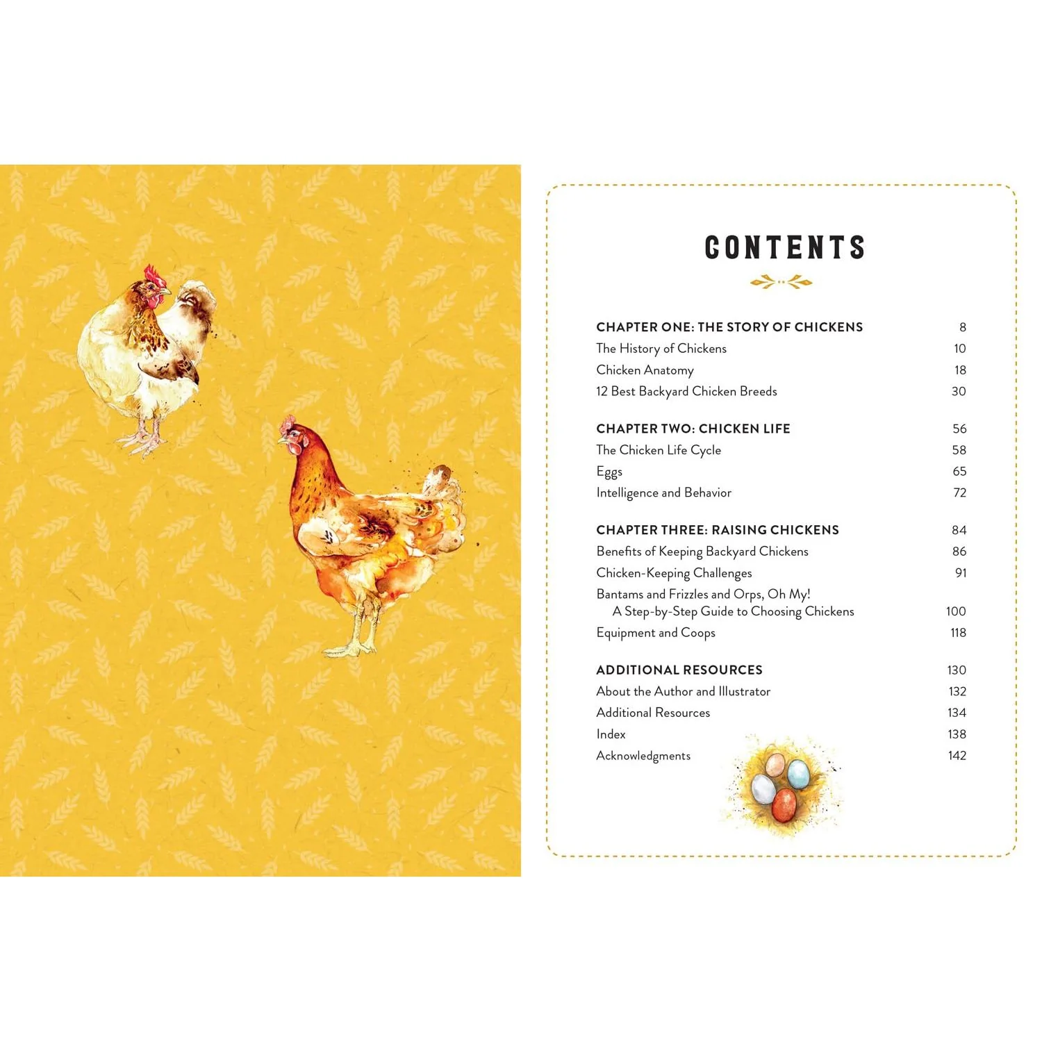THE LITTLE BOOK OF CHICKENS: AN ILLUSTRATED GUIDE TO THE EXTRAORDINARY LIVES OF CHICKENS BY JESSICA FORD - Image 2