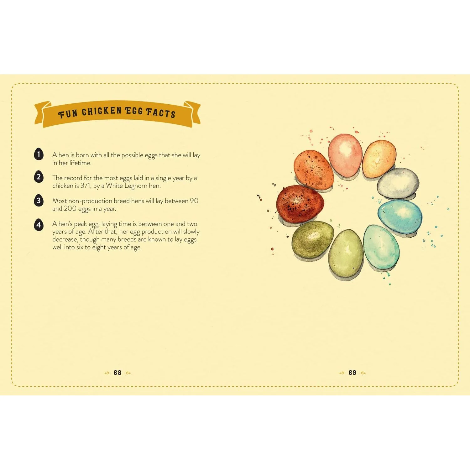 THE LITTLE BOOK OF CHICKENS: AN ILLUSTRATED GUIDE TO THE EXTRAORDINARY LIVES OF CHICKENS BY JESSICA FORD - Image 4