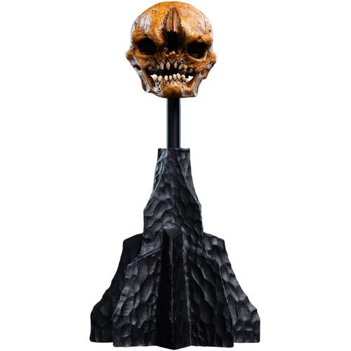 THE LORD OF THE RINGS SKULL OF A MISTY MOUNTAIN GOBLIN MINIATURE STATUE