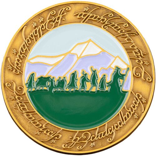 THE LORD OF THE RINGS THE FELLOWSHIP WETA WORKSHOP PIN
