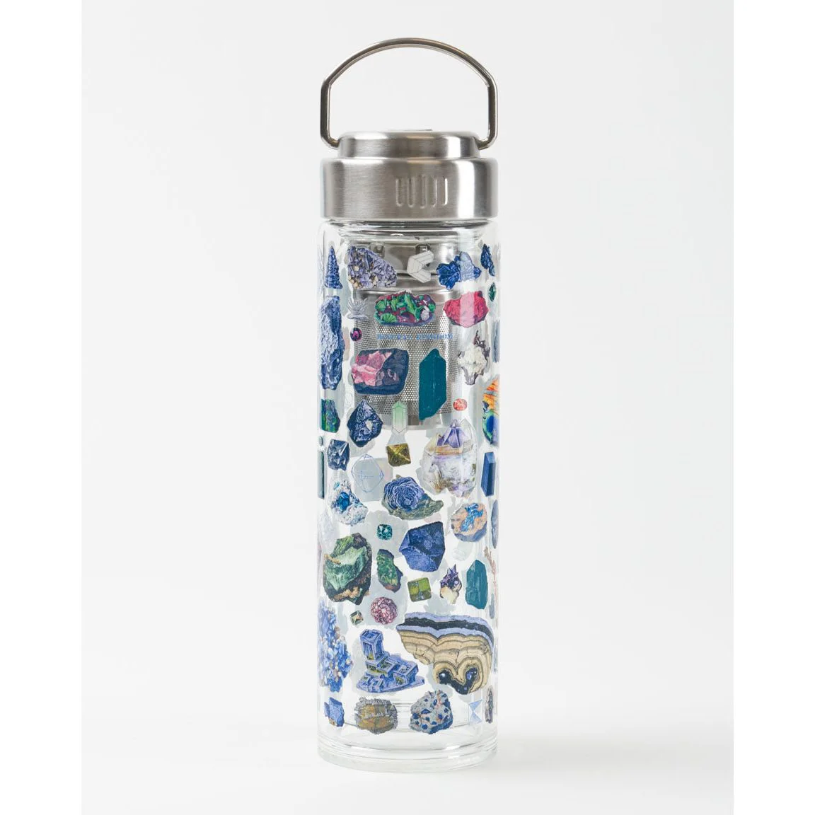 THE MINERAL KINGDOM GLASS INFUSER BOTTLE 15OZ - Image 3