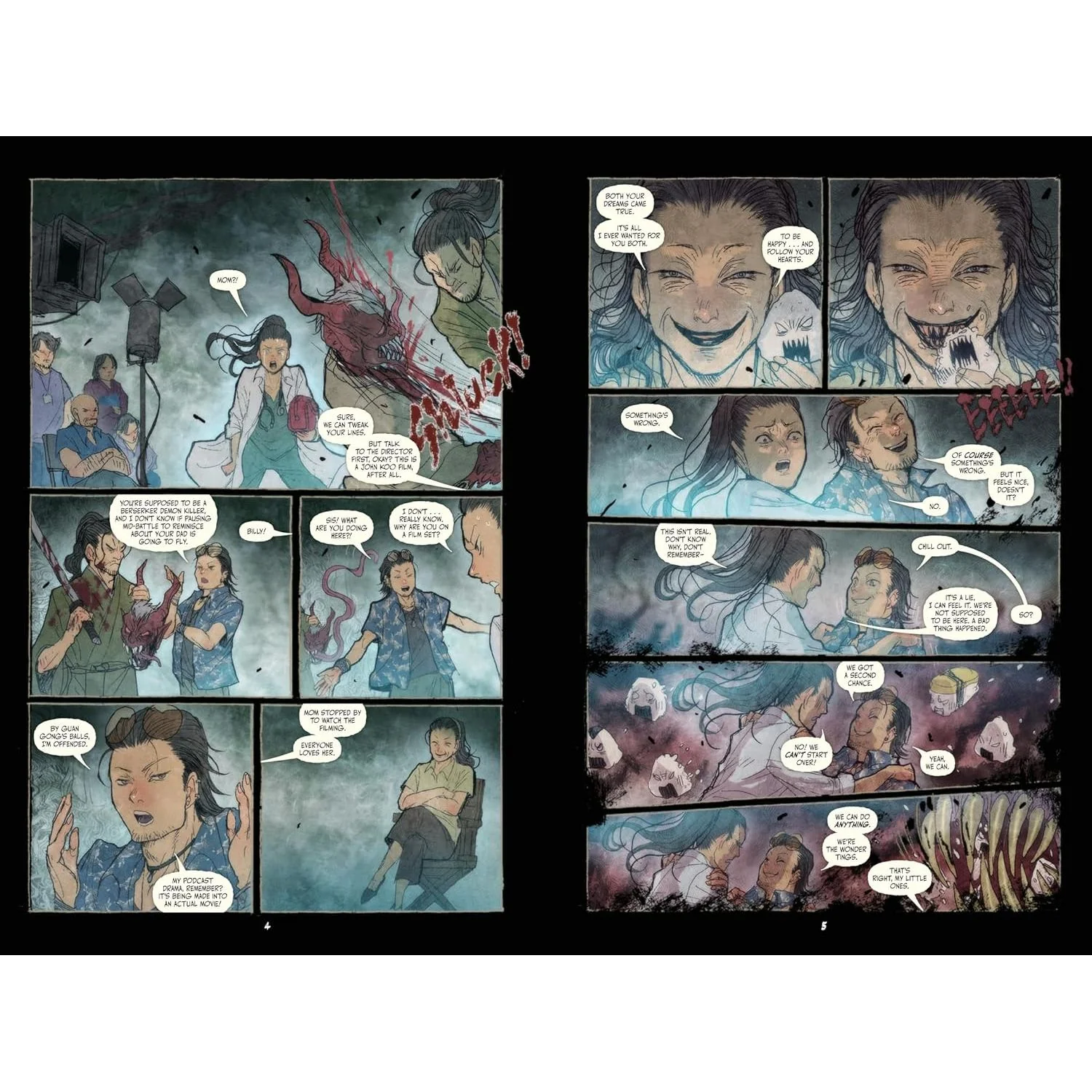 THE NIGHT EATERS #3: THEIR KINGDOM COME: A GRAPHIC NOVEL (VOLUME 3) BY MARJORIE LIU AND ILLUSTRATED BY SANA TAKEDA - Image 2