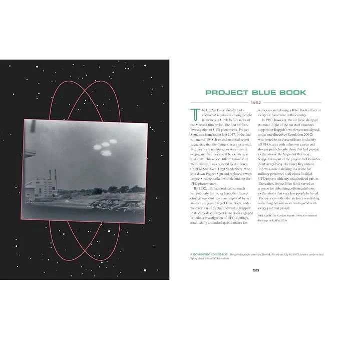 THE UFO BOOK: A CHRONOLOGICAL JOURNEY FROM CROP CIRCLES TO ROSWELL BY JOHN MICHAEL GREER - Image 4