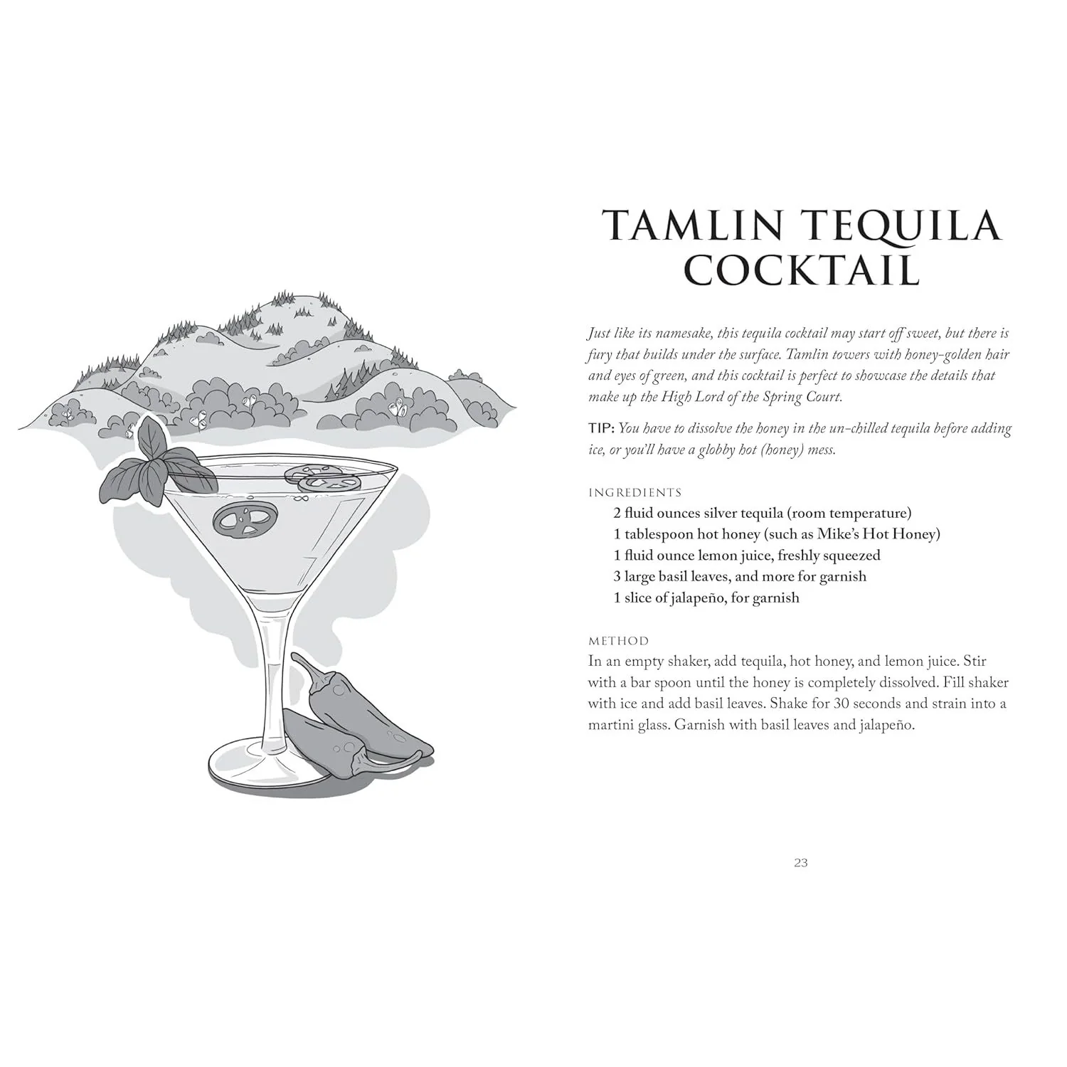 THE UNOFFICIAL A COURT OF THORNS AND ROSES COCKTAIL BOOK BY J. BECKER - Image 2