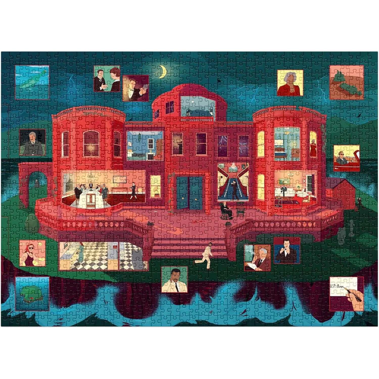 THE WORLD OF AGATHA CHRISTIE: AND THEN THERE WERE NONE 1000PC PUZZLE - Image 4