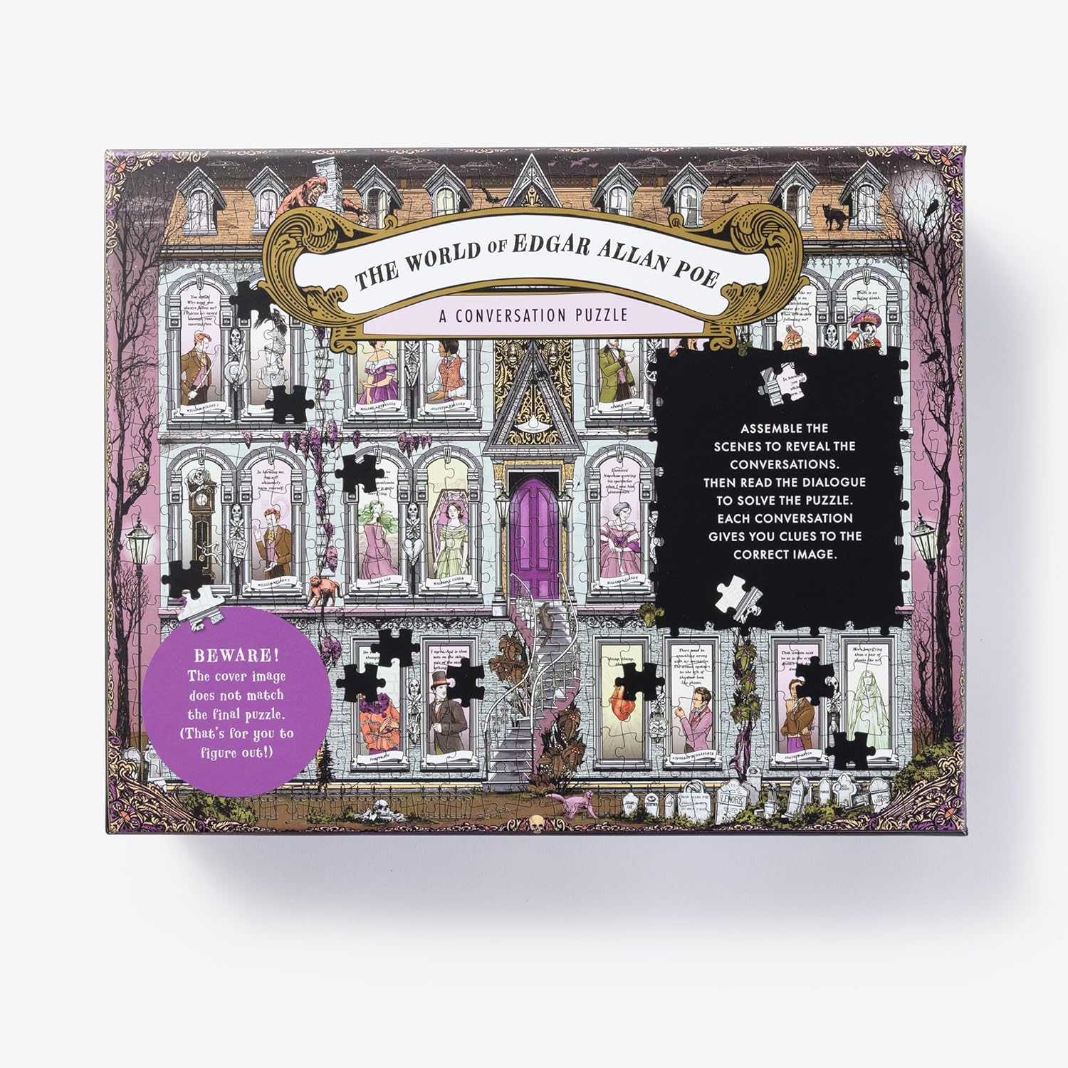 THE WORLD OF EDGAR ALLAN POE: A 500PC CONVERSATIONAL PUZZLE - Image 2