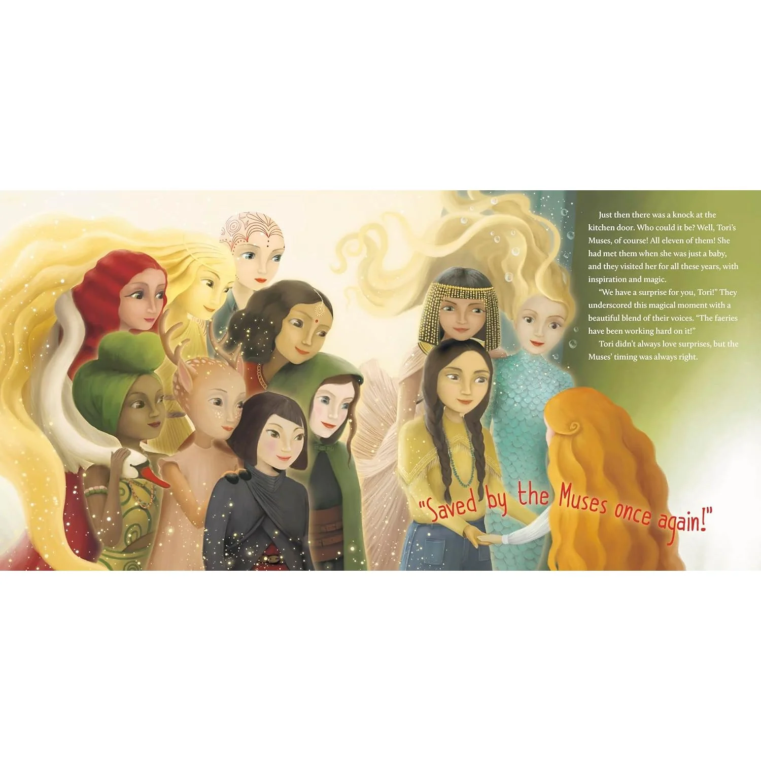 TORI AND THE MUSES BY TORI AMOS AND ILLUSTRATED BY DEMELSA HAUGHTON - Image 3