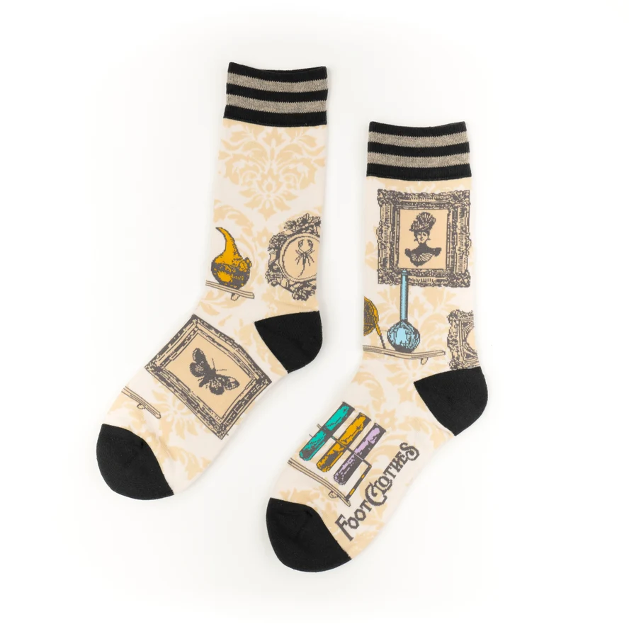 TOXIC CURIOSITIES CREW SOCKS BY FOOTCLOTHES - Image 2