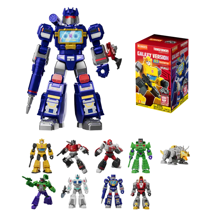 TRANSFORMERS BLOKEES GALAXY VERSION 03 THE AUTOBOT RUN BLIND BOX