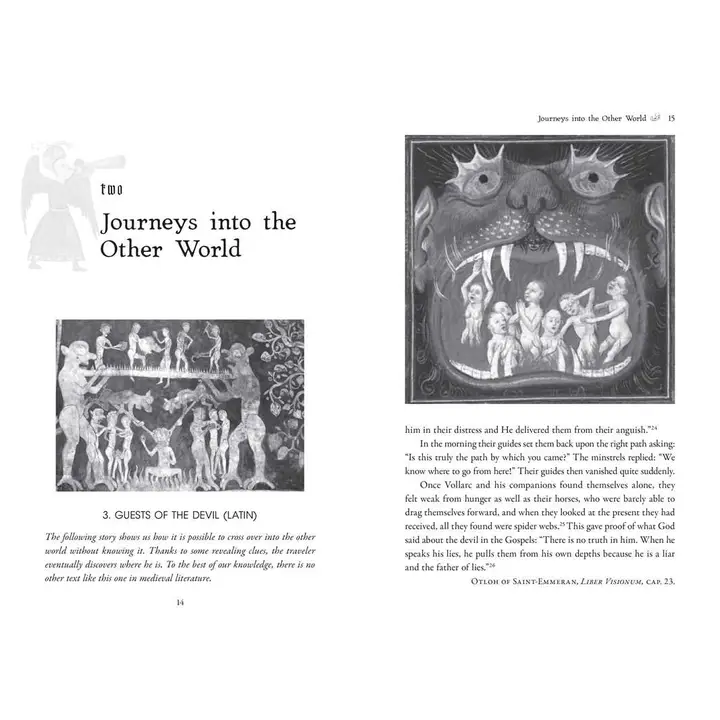 TRAVELS TO THE OTHERWORLD AND FANTASTIC REALMS: MEDIEVAL JOURNEYS INTO THE BEYOND BY CLAUDE AND CORINE LECOUTEUX - Image 4