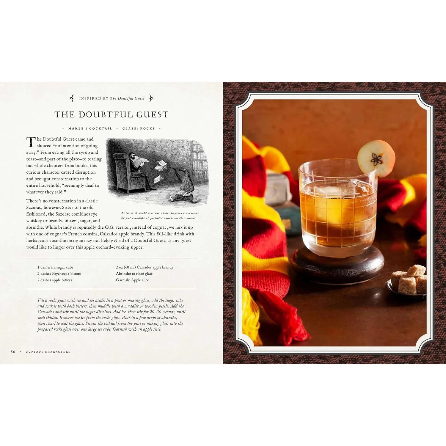 UNEASY ELIXIRS: 50 CURIOUS COCKTAILS INSPIRED BY EDWARD GOREY BY VIRGINIA MILLER - Image 4