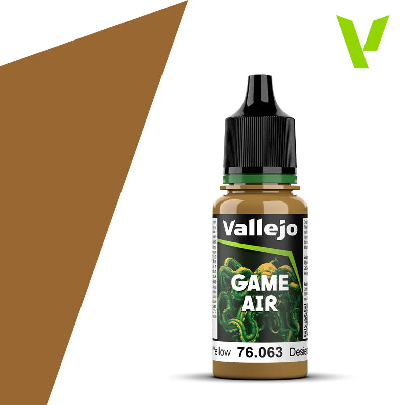 VALLEJO GAME AIR DESERT YELLOW 18ML