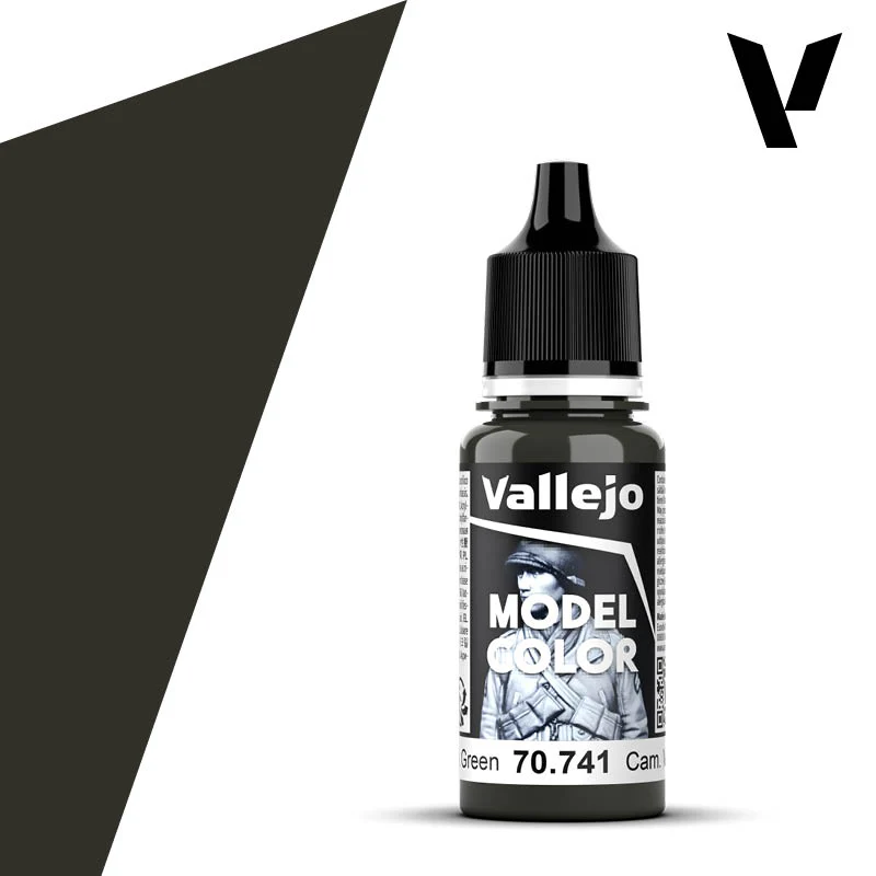 VALLEJO MODEL COLOR CAMOUFLAGE BLACK GREEN
