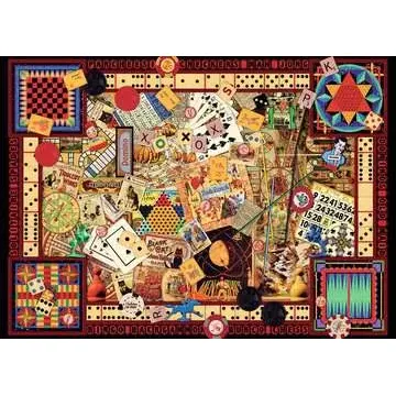VINTAGE GAMES 1000 PC PUZZLE - Image 2