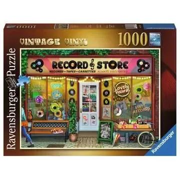 VINTAGE VINYL PUZZLE 1000 PC