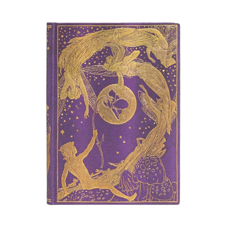 VIOLET FAIRY LINED HARDCOVER JOURNAL