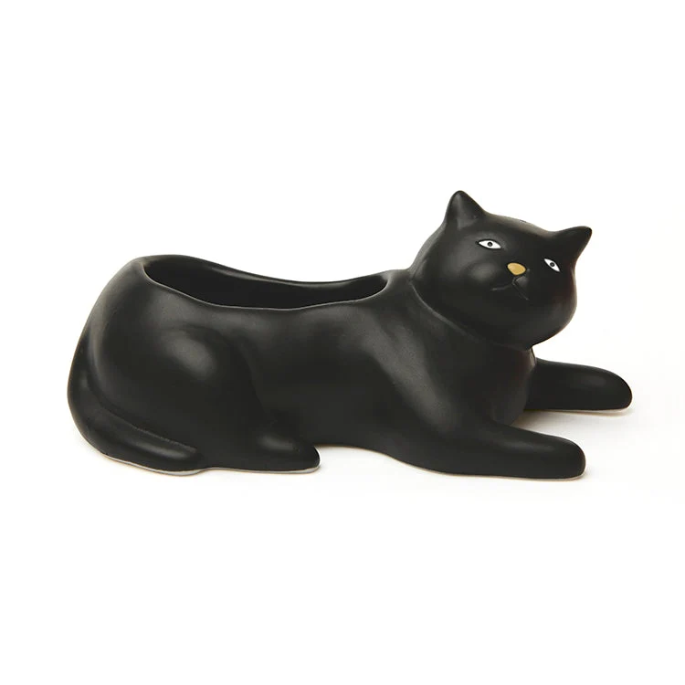 VOID CAT PLANTER (OR COSMO THE BLACK CAT) - Image 2